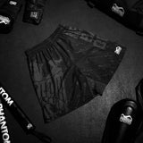 Phantom Athletics MMA Shorts EVO - Zwart/Rood/Goud