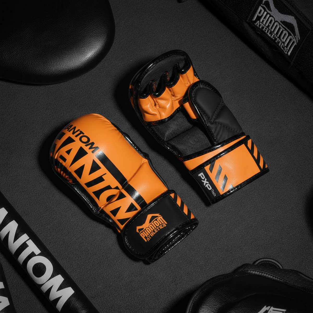 Phantom Athletics MMA-handsker APEX - Neon Orange