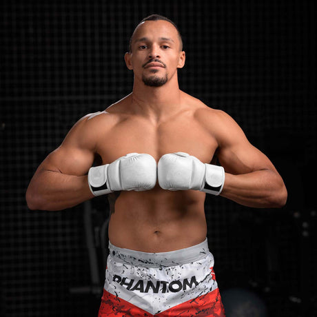 Phantom Athletics MMA Sparring Gloves Muay Thai – Frost White