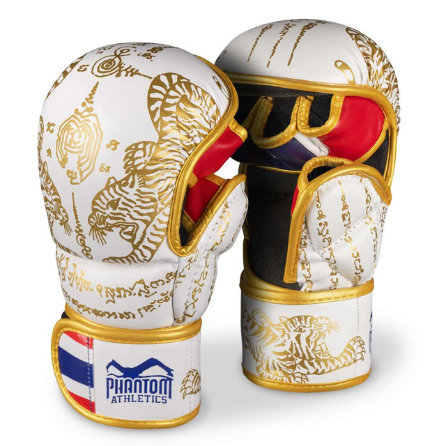 Phantom Athletics MMA Handschoenen Sparring Muay Thai - Zwart/Zilver