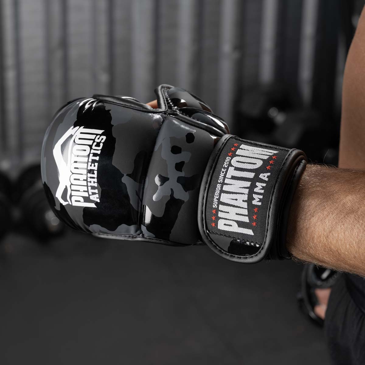 Phantom Athletics MMA Handschoenen APEX - Zwart/Camo