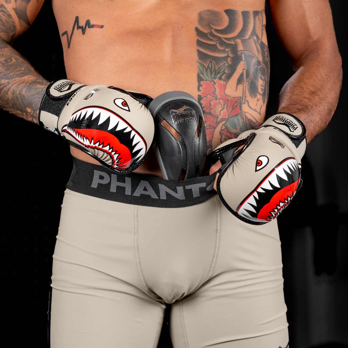 Phantom Athletics Compressie Shorts APEX - Zand