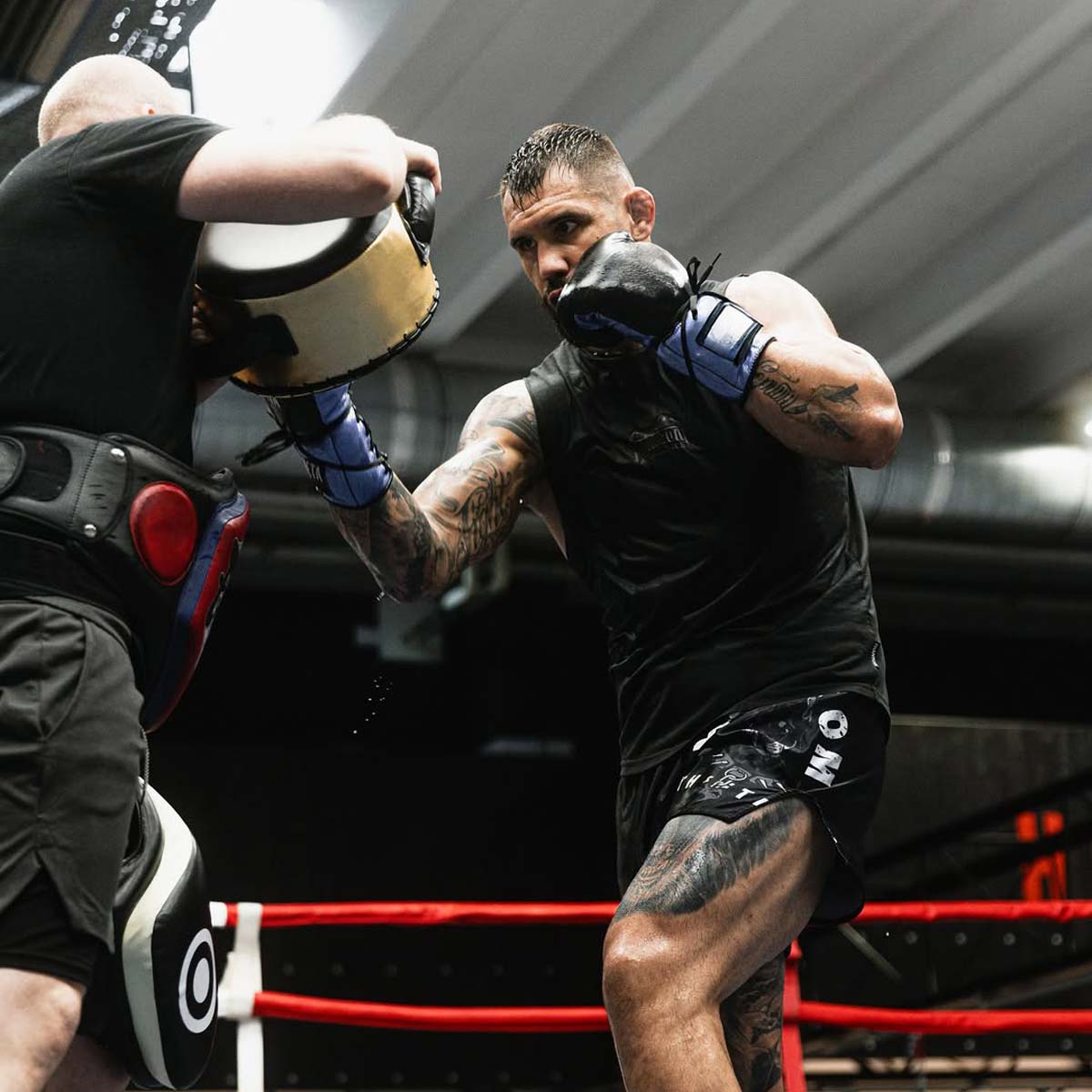 Phantom Athletics Muay Thai shorts Dobermann - Sort