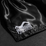Pantaloncini Muay Thai Phantom Athletics Legend – Nero/Bianco