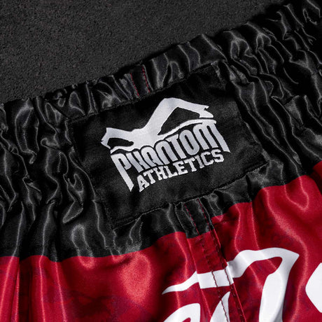 Spodenki Muay Thai Phantom Athletics Sak Yant – Czerwone