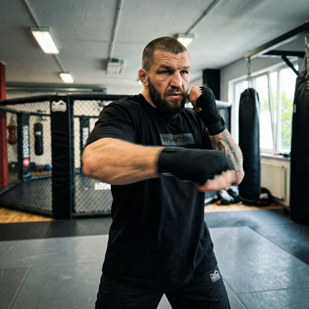 Phantom Athletics T-Shirt ZERO - Zwart