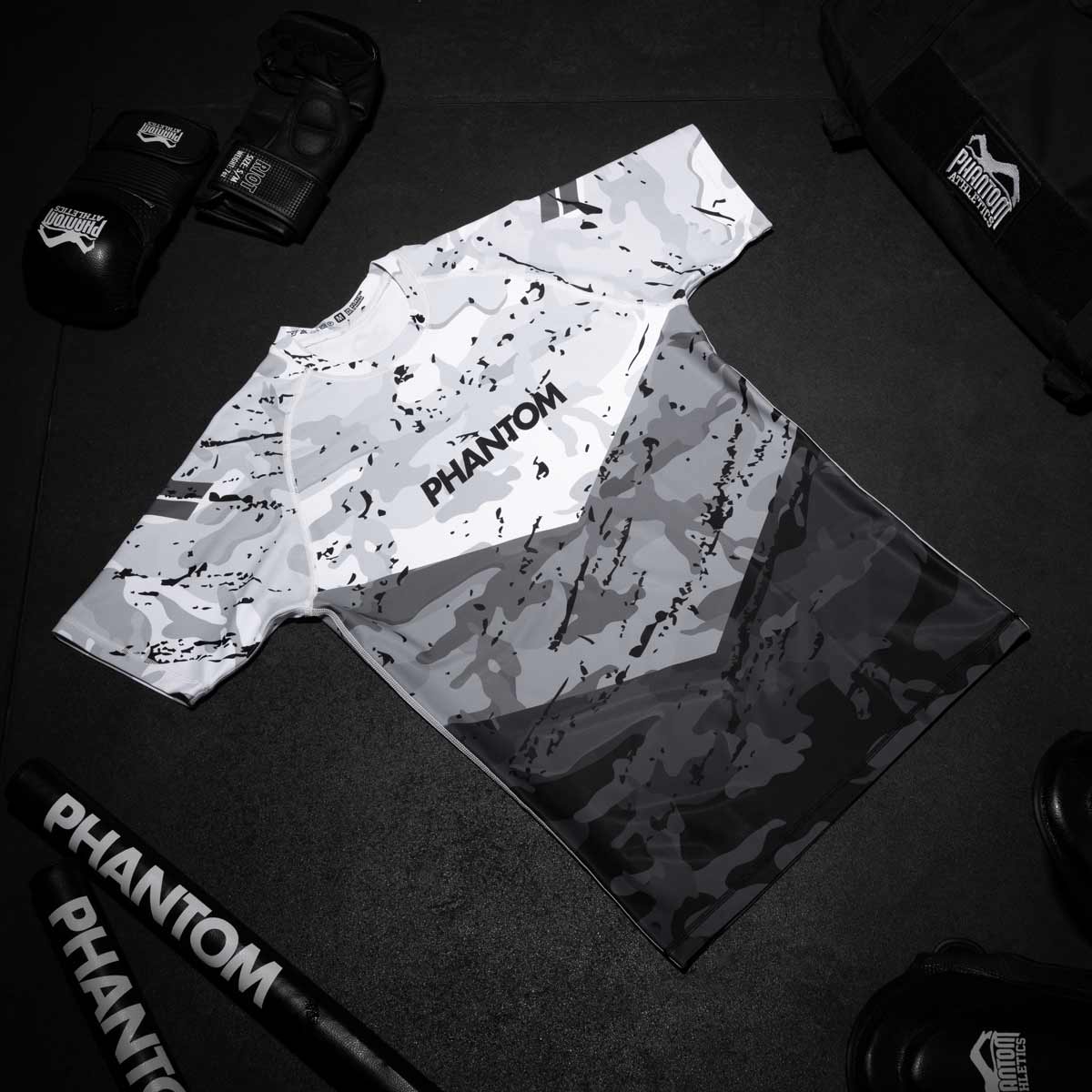 Phantom Athletics Rashguard Delta – Grau