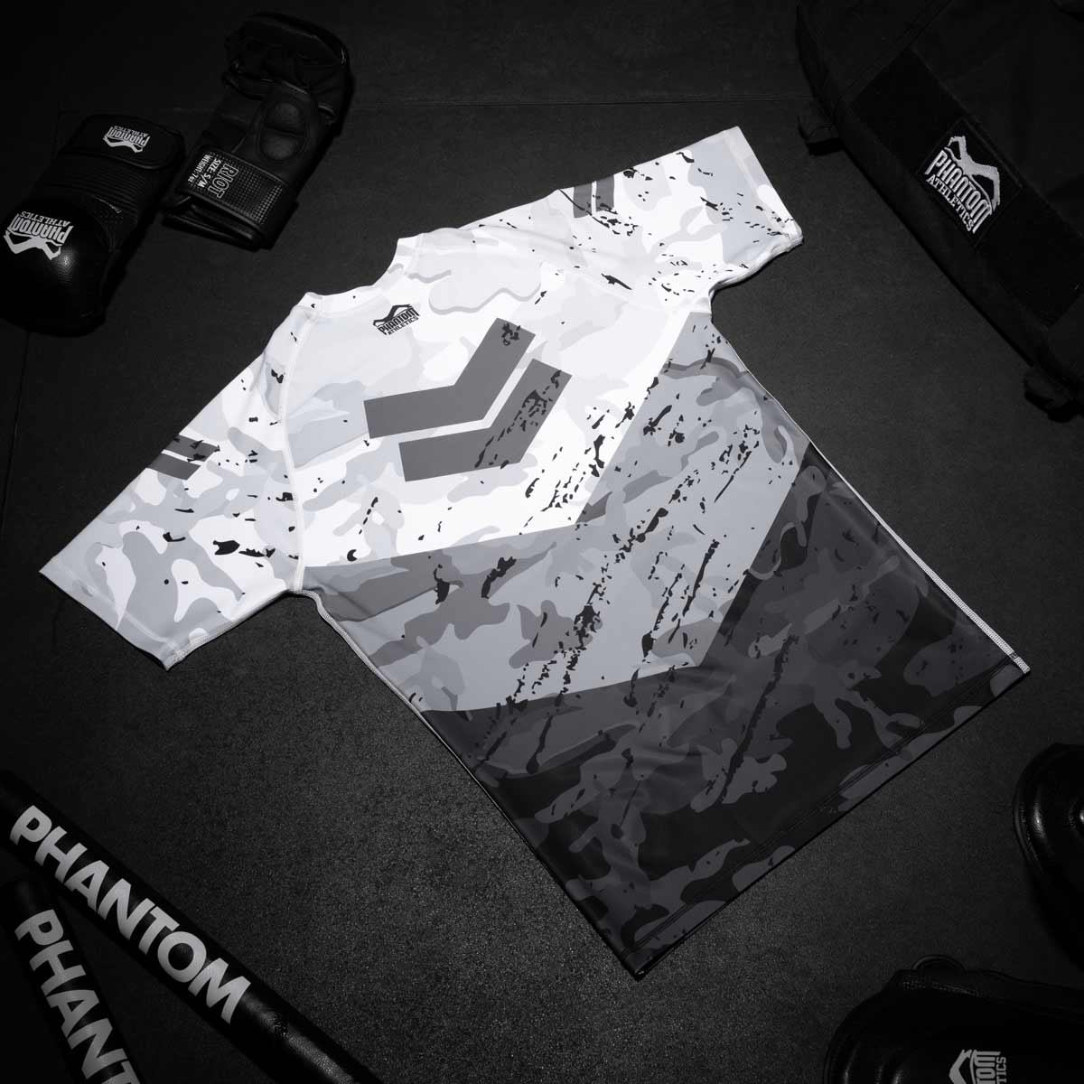 Phantom Athletics Rashguard Delta – Grau