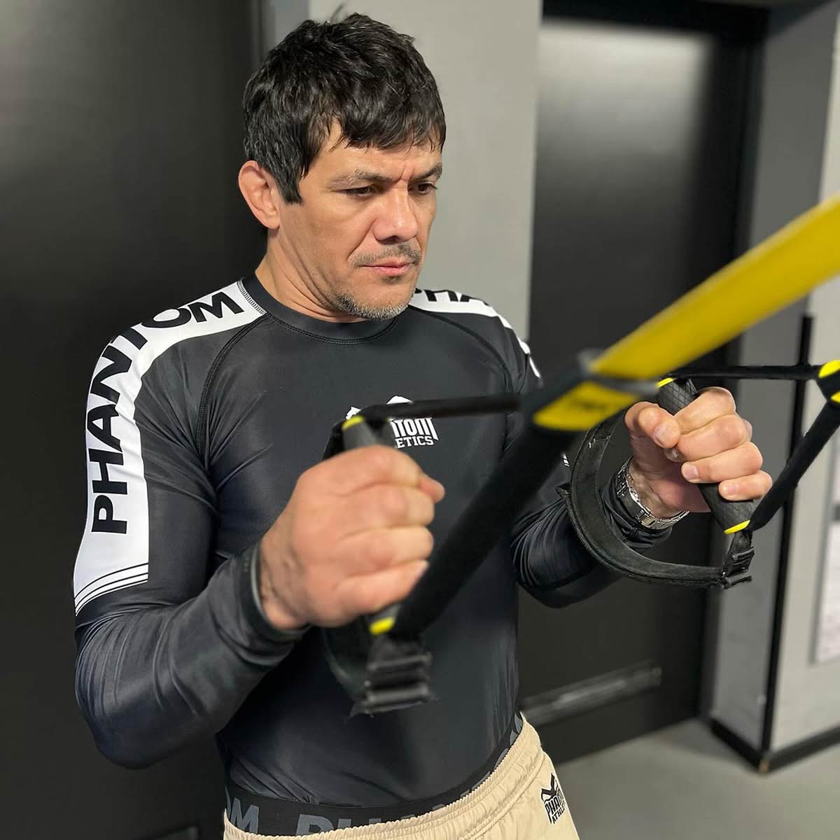 Rashguard Phantom Athletics EVO Apex Mâneci Lungi – Negru