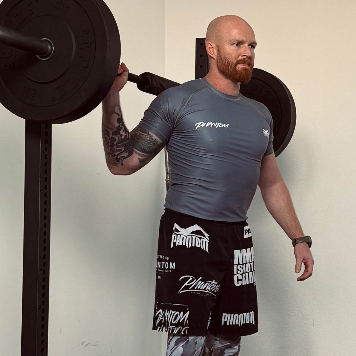 Phantom Athletics Rashguard Ruthless - Grijs