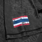 Phantom Athletics Rashguard Muay Thai - Zwart/Grijs