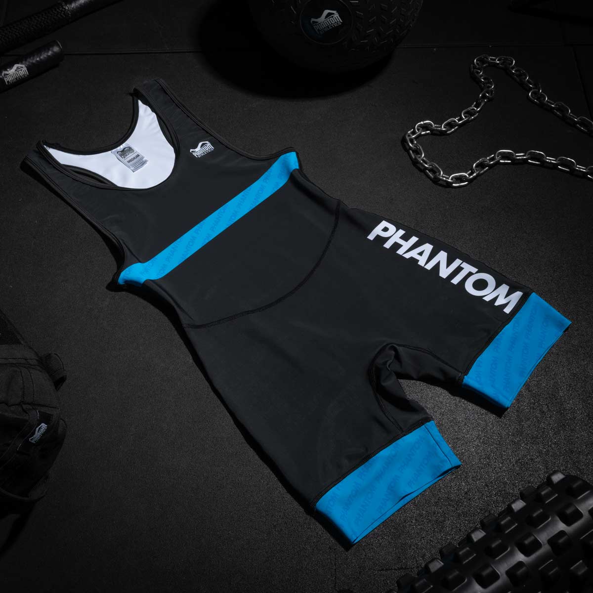 Phantom Athletics Worstelsinglet Raptor Kinderen - Rood/Blauw