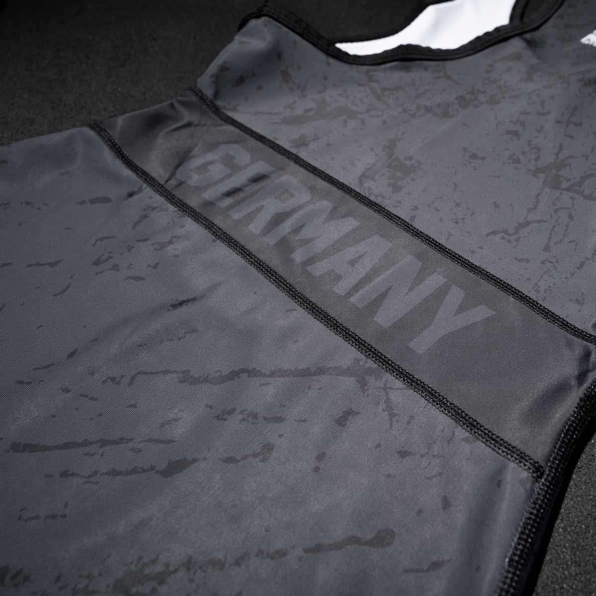 Phantom Athletics Worstelsinglet EVO Germany - Zwart/Grijs