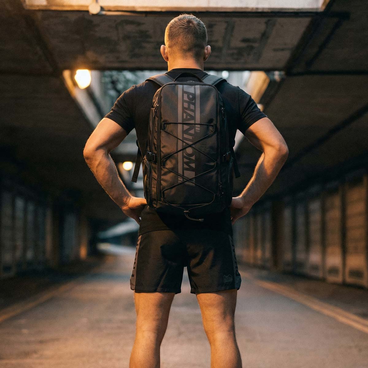 Phantom Athletics Sporttas APEX - Zwart/Grijs