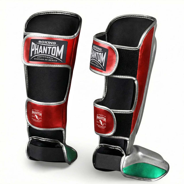 Phantom Athletics Scheenbeschermers Mexico - Zilver/Groen/Rood