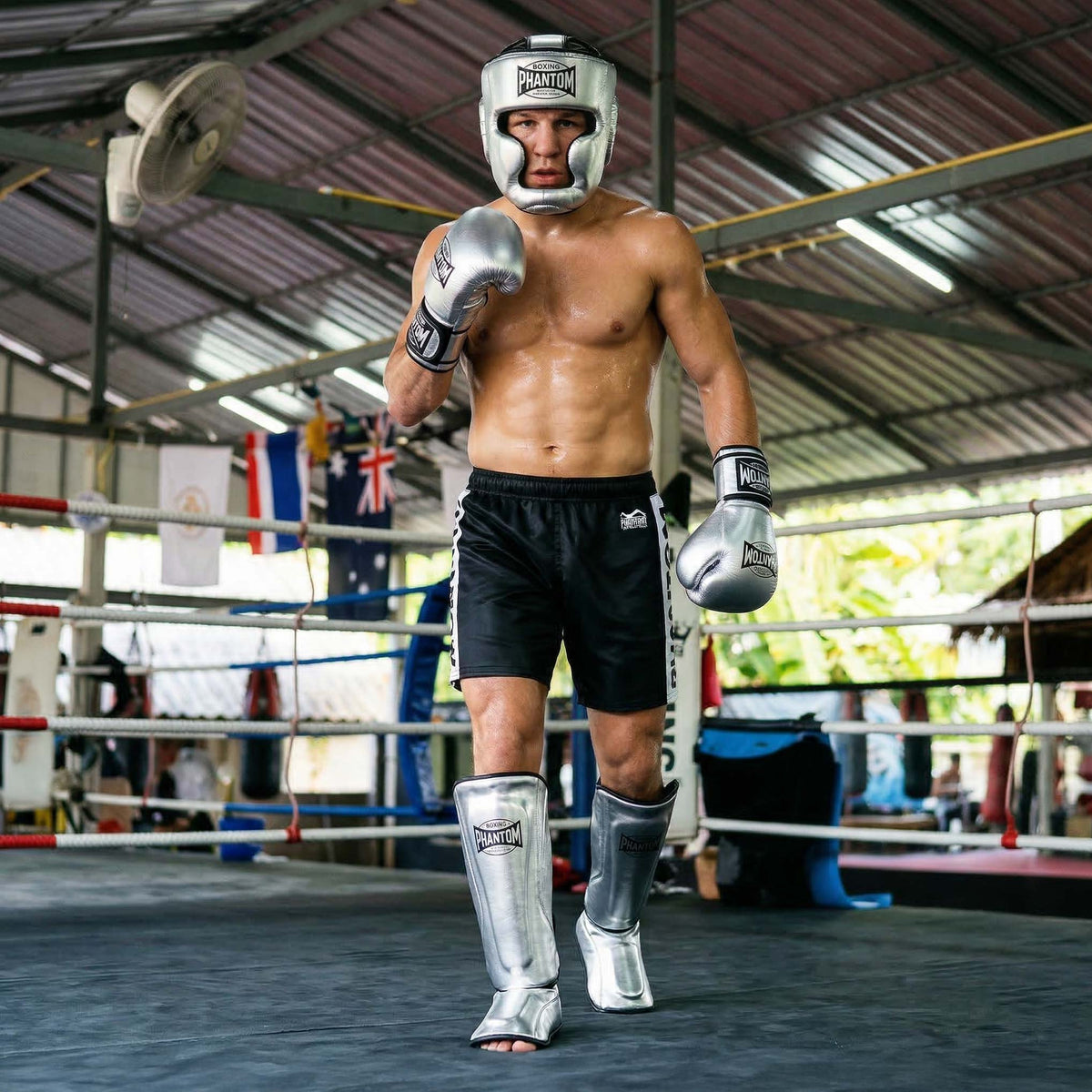 Phantom Athletics Scheenbeschermers Mexico - Rood/Zwart