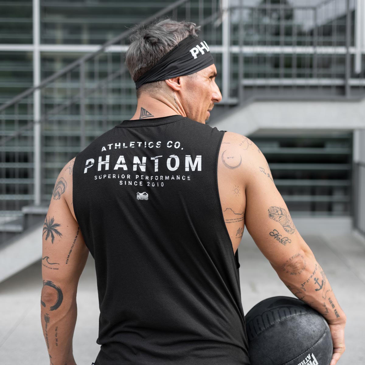 Phantom Athletics Tank Top Superior - Zwart