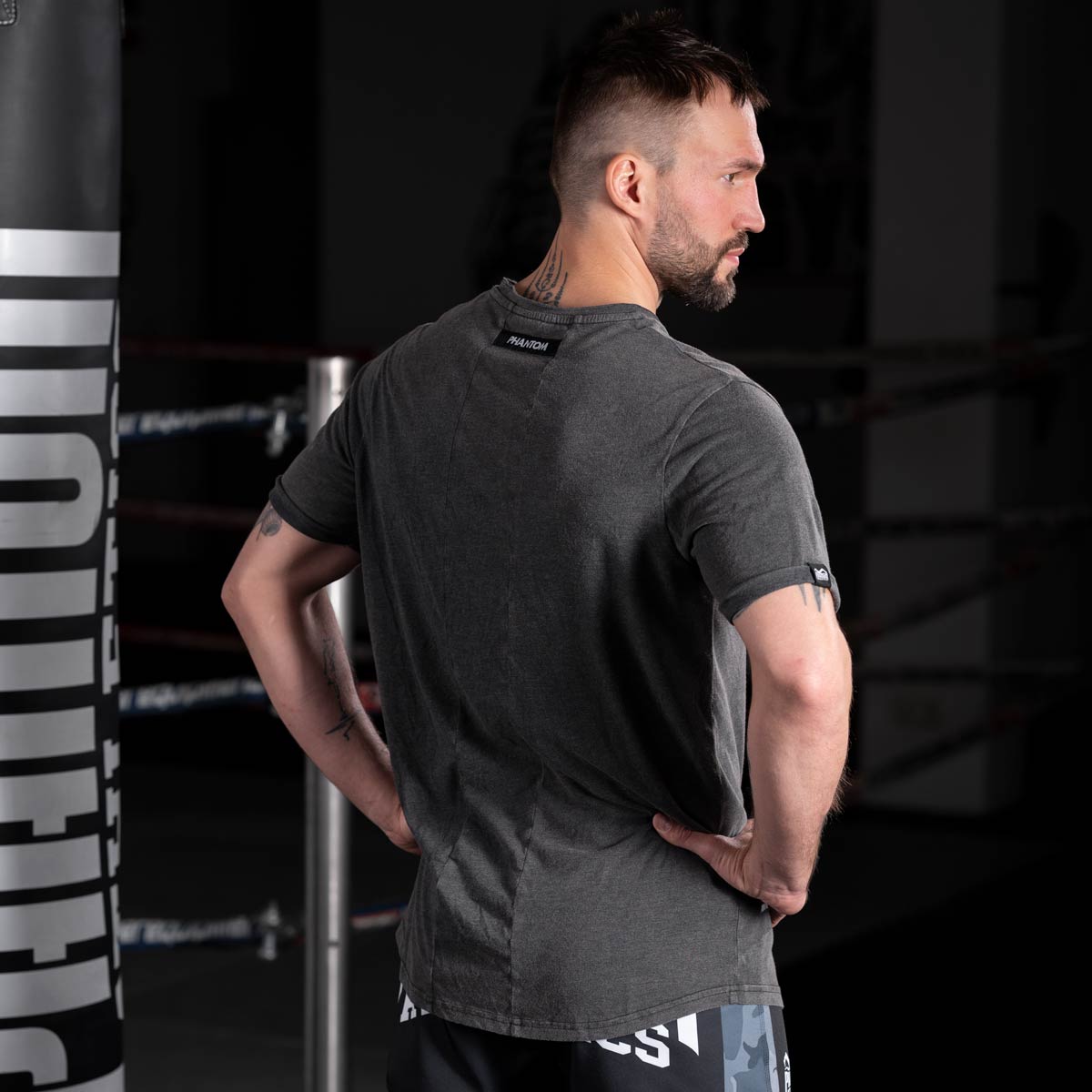 Phantom Athletics T-Shirt Muay Thai - Grijs