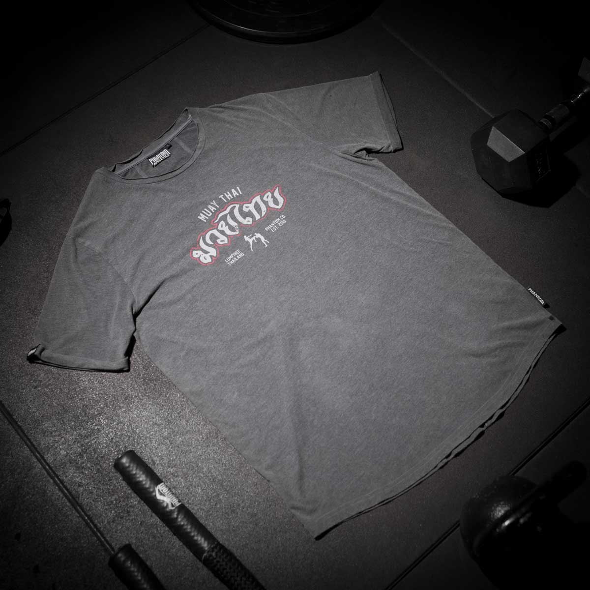 Phantom Athletics T-Shirt Muay Thai - Grijs