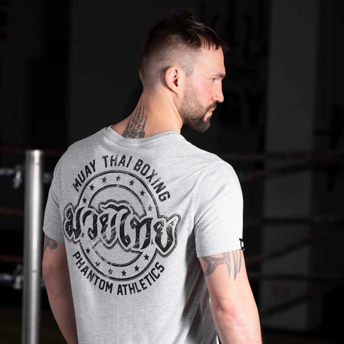 Phantom Athletics T-Shirt Muay Thai - Grijs