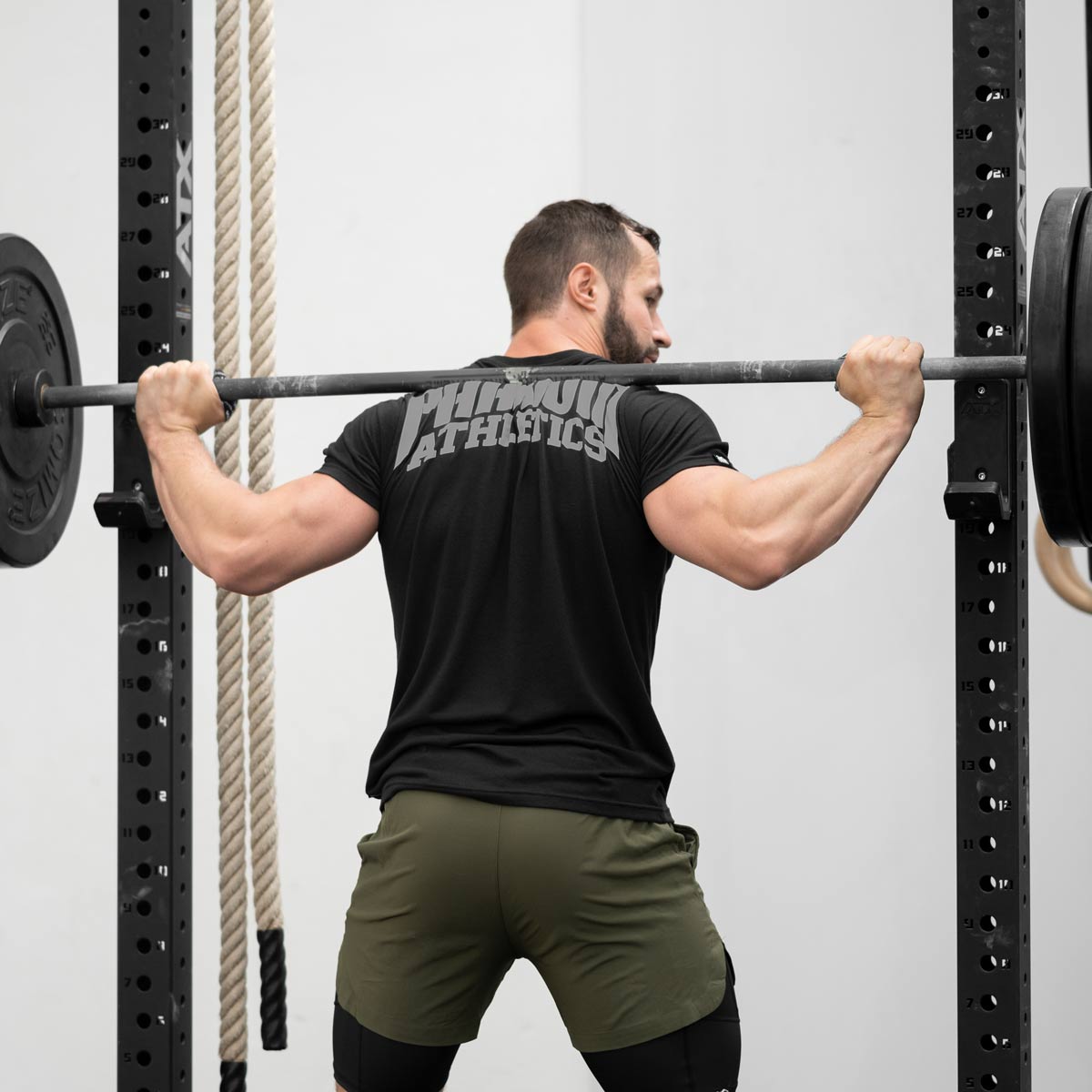 Phantom Athletics T-Shirt Supporter - Zwart