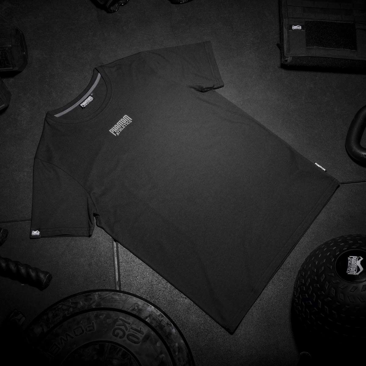 Phantom Athletics T-Shirt Supporter - Zwart