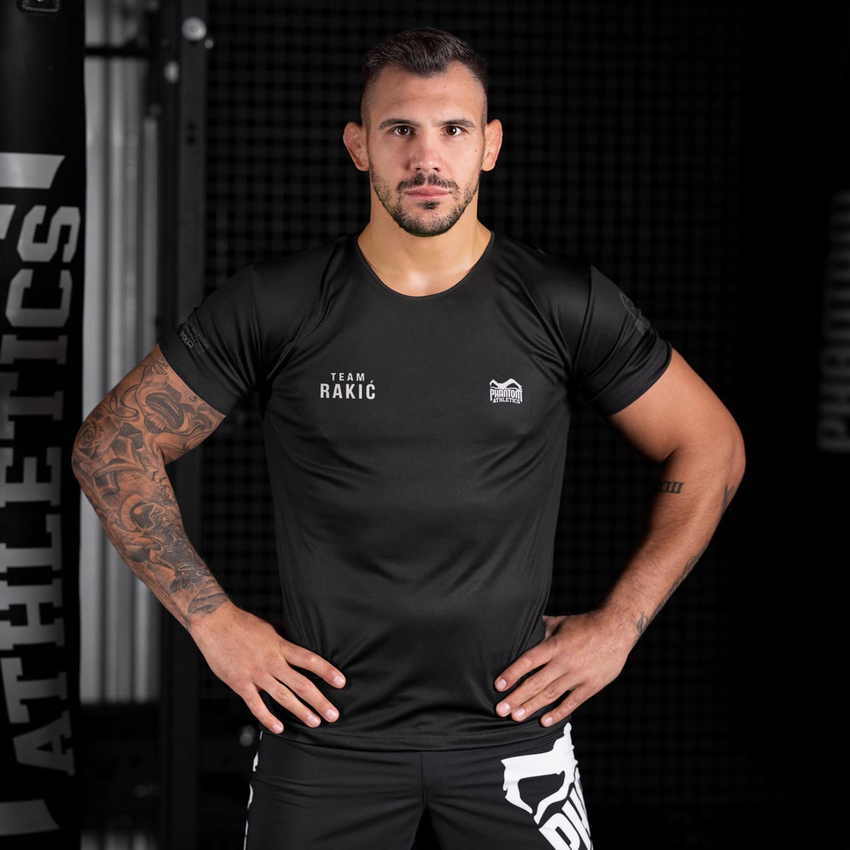 Phantom Athletics Trainingsshirt EVO Tean Rakic Team RAKIC - Zwart