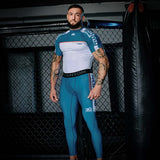 Pantaloni scurți de compresie Phantom Athletics APEX – Albastru
