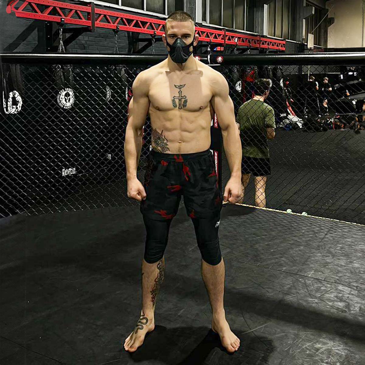 Phantom Athletics Compressie Shorts APEX 3/4 - Zwart