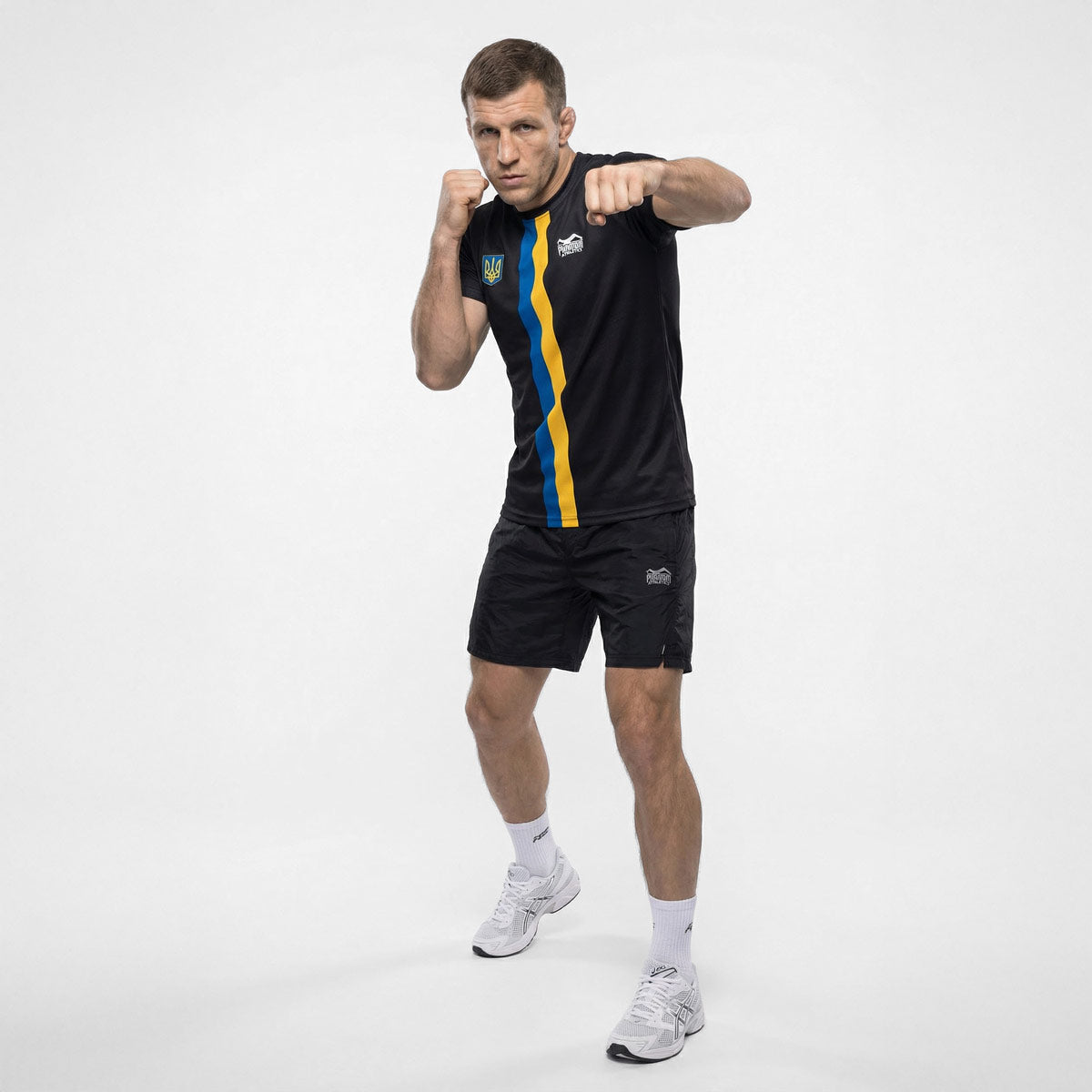 Phantom Athletics T-Shirt EVO+ Team Ukraine - Blauw/Geel