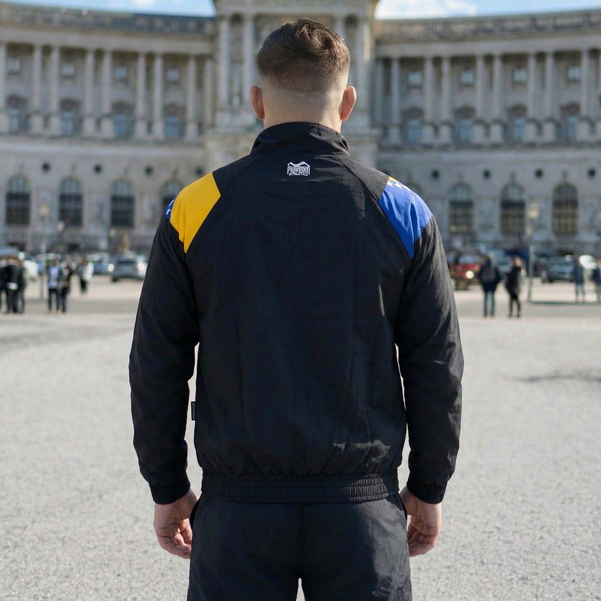Phantom Athletics Trainingsjas DMC Team Bosnia - Zwart