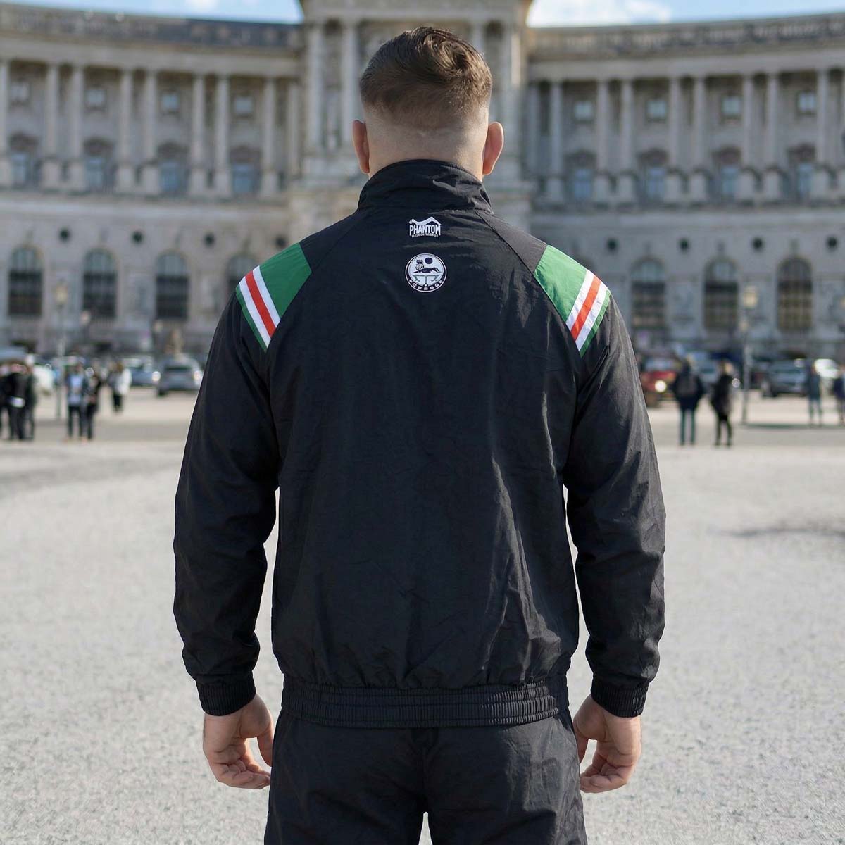 Phantom Athletics Trainingsjas DMC Team Chechnya - Zwart/Groen