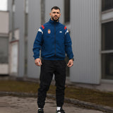 Phantom Athletics Trainingsjas DMC Team Serbia - Blauw/Rood/Wit