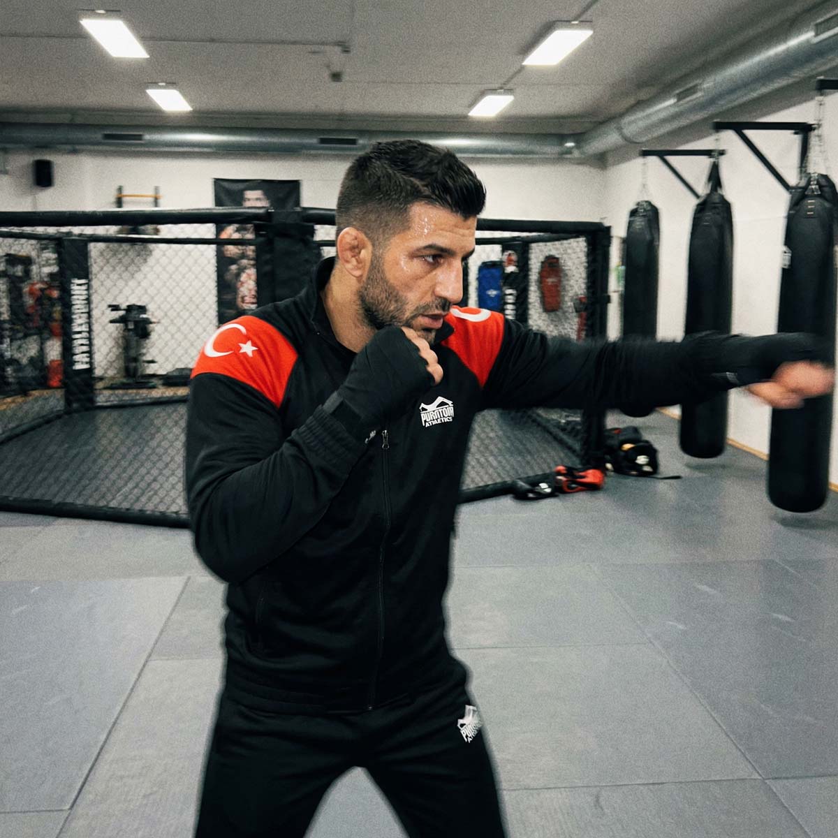 Veste d'entraînement Phantom Athletics DMC Team Turkey – Noir