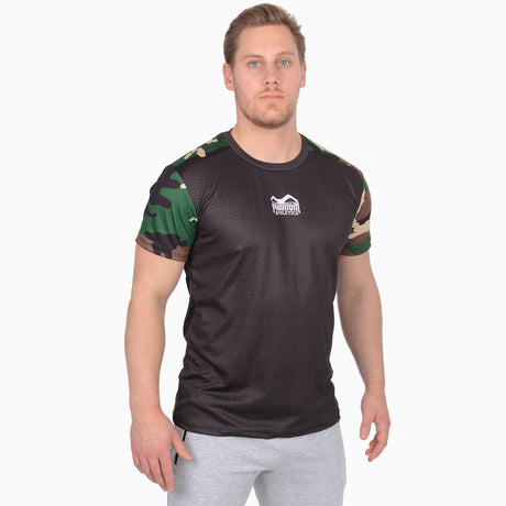 Koszulka treningowa Phantom Athletics Trainingsshirt EVO Camo – Woodland