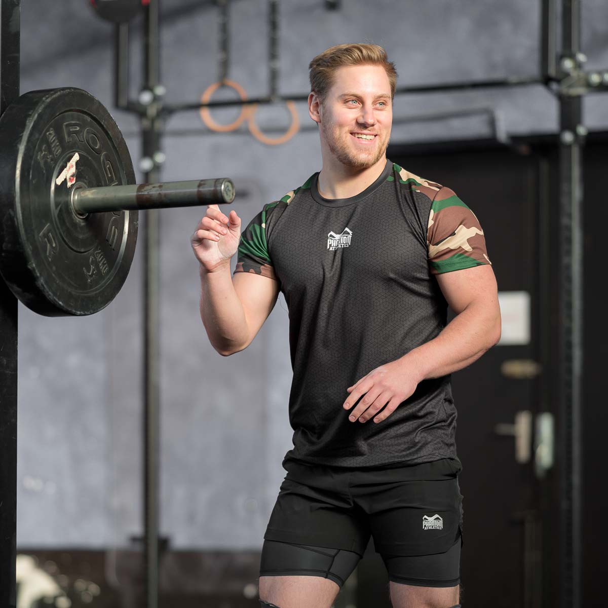 Phantom Athletics Trainingsshirt EVO - Zwart/Woodland
