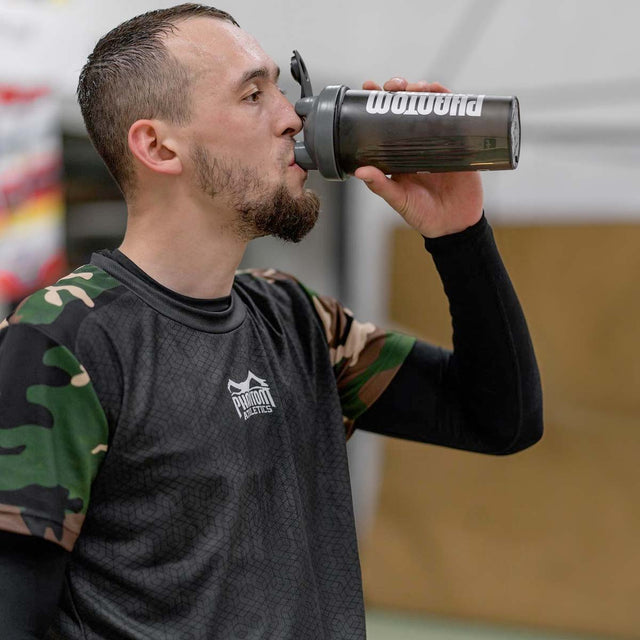 Phantom Athletics Tréninkové tričko EVO – Černé/Woodland