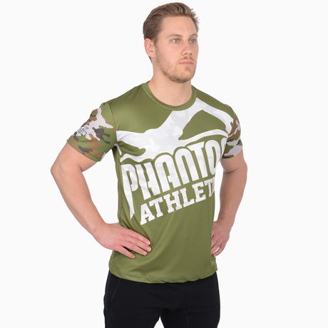 T-shirt d'entraînement Phantom Athletics EVO Warfare – Camouflage Army