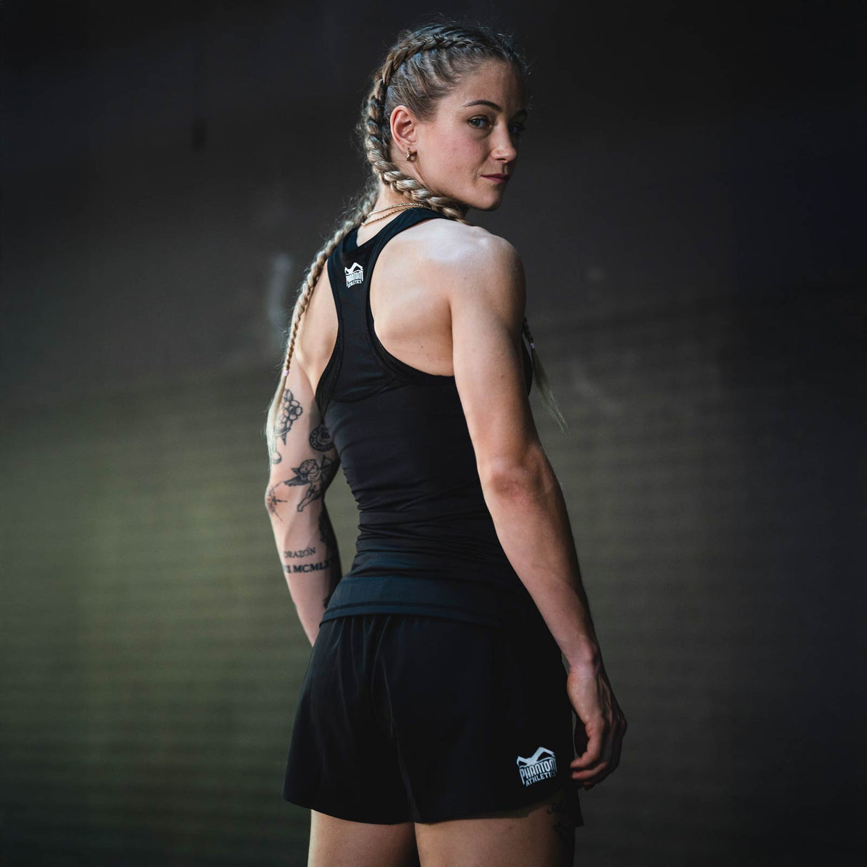 Phantom Athletics Compressie Shorts Eclipse - Zwart