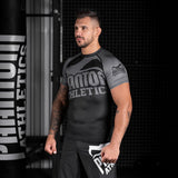 Phantom Athletics Rashguard Supporter - Zwart/Grijs