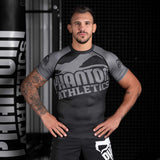 Phantom Athletics Rashguard Supporter - Zwart/Grijs