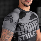 Phantom Athletics Rashguard Supporter - Zwart/Grijs