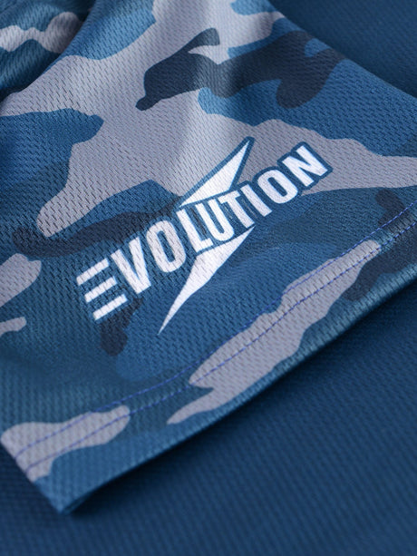 T-shirt d'entraînement Phantom Athletics EVO Warfare – Bleu marine camo