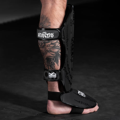 Caneleiras Phantom Athletics Muay Thai – Preto