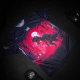 Phantom Athletics T-Shirt EVO Cyber-X - Paars/Blauw