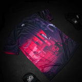 Phantom Athletics T-Shirt EVO Cyber-X - Paars/Blauw