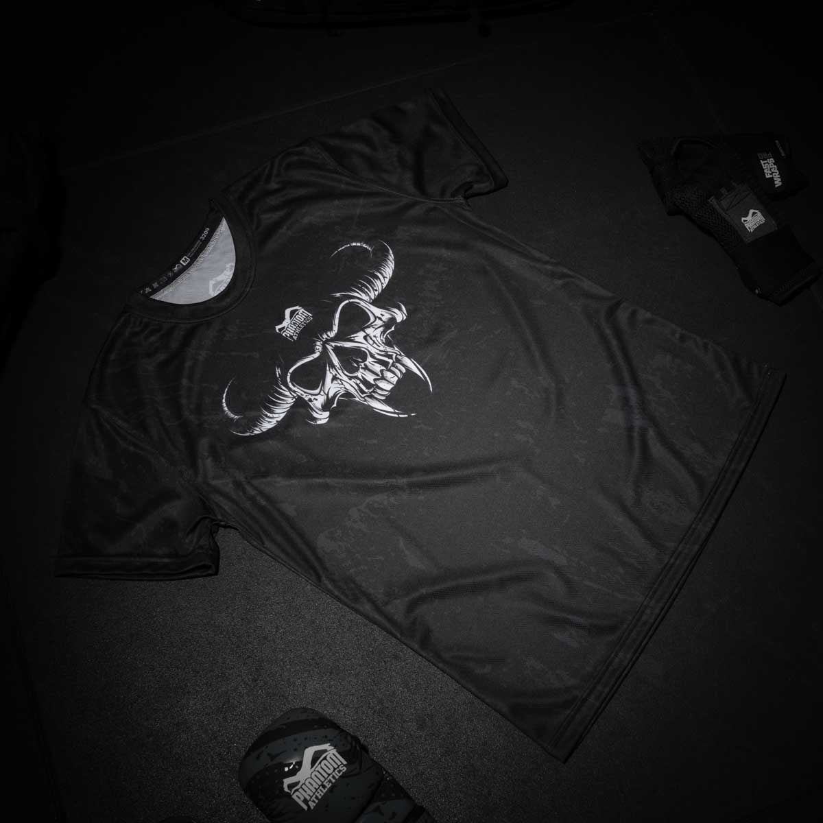 Phantom Athletics Trainingsshirt EVO Diablo - Zwart/Wit