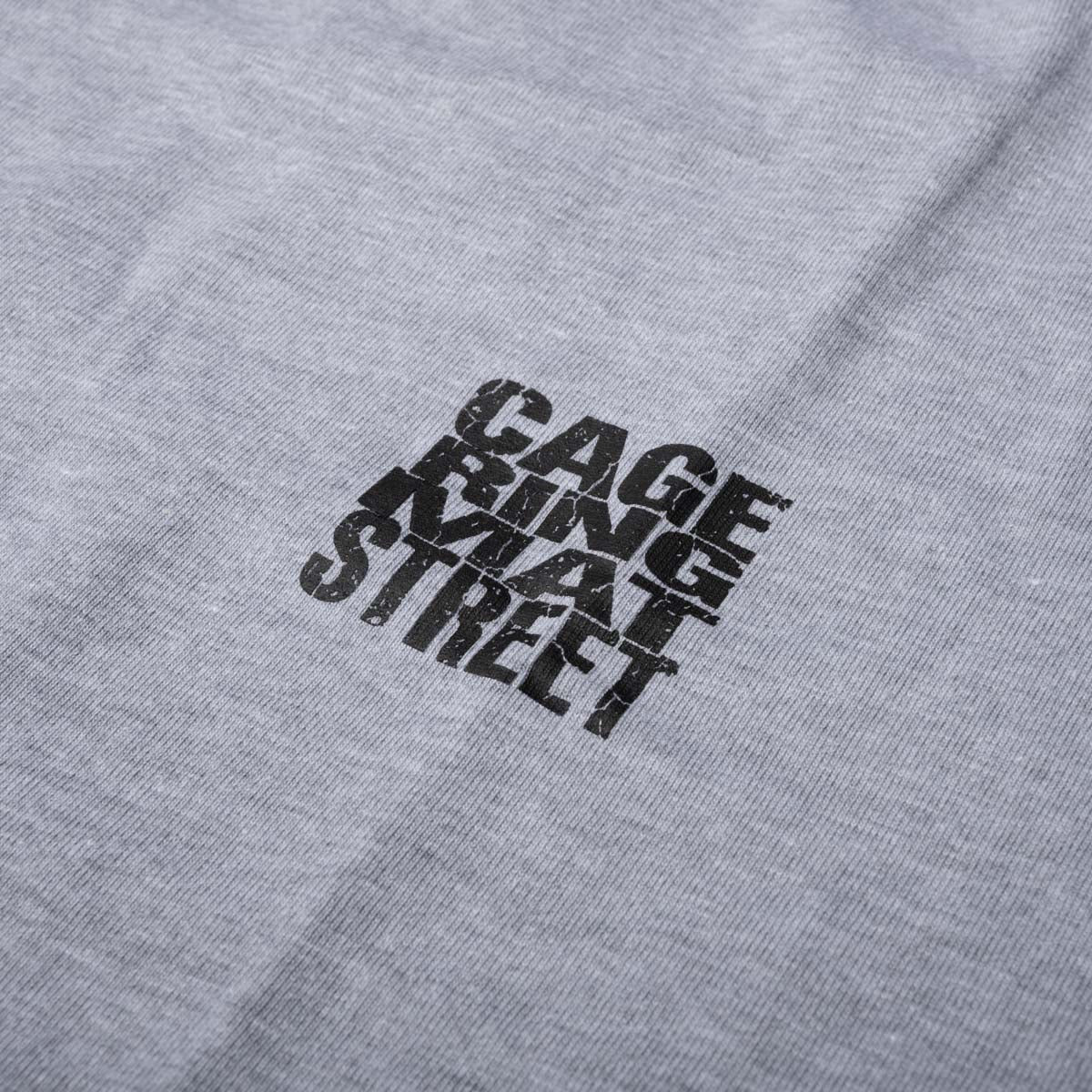 Phantom Athletics T-Shirt Cage Ring Mat Street - Grijs