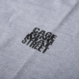 Phantom Athletics T-Shirt Cage Ring Mat Street - Grijs