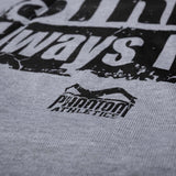 Phantom Athletics T-Shirt Cage Ring Mat Street - Grijs